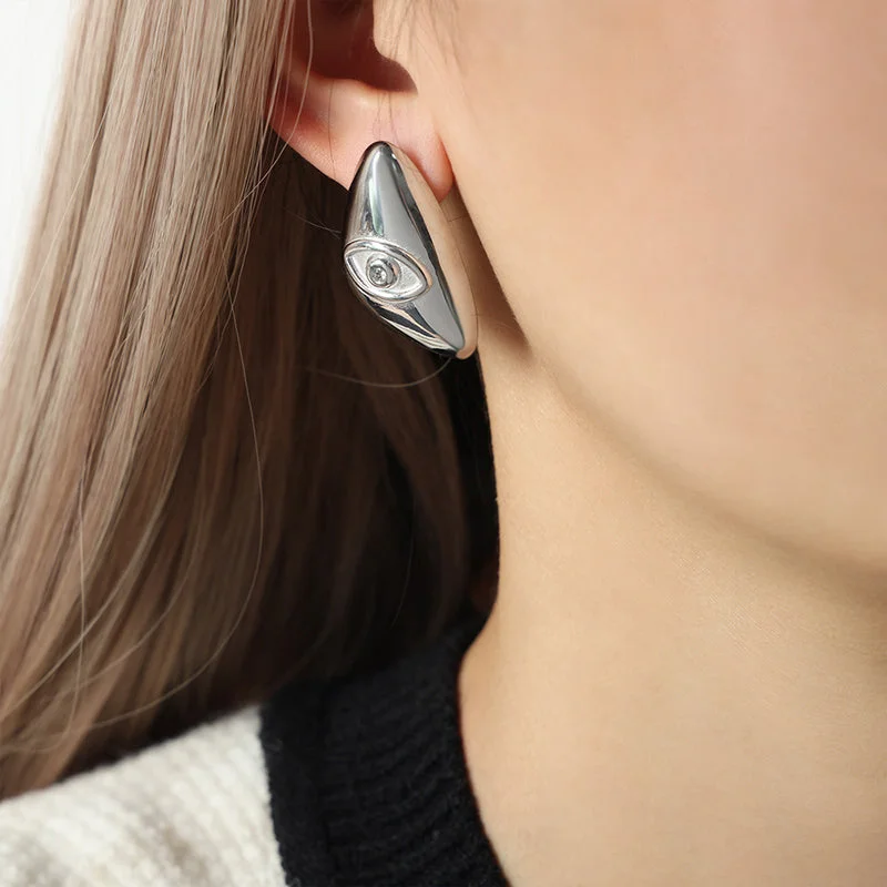 A Pair of Steel Earrings