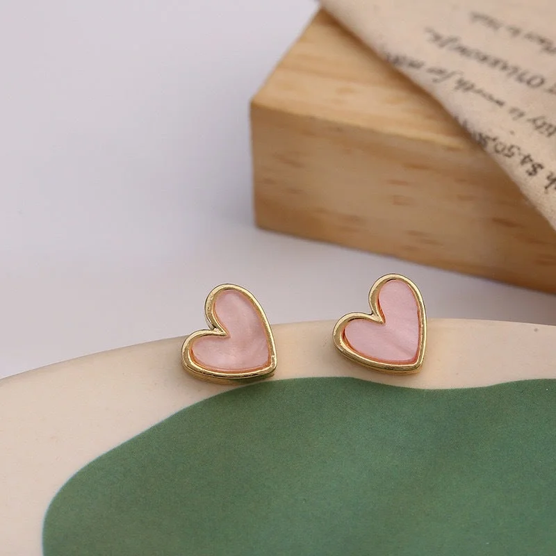 Pink Ear Studs