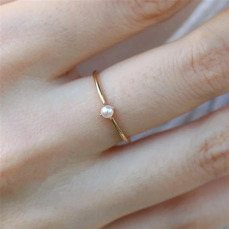 Bead Ring [Yellow Gold]]