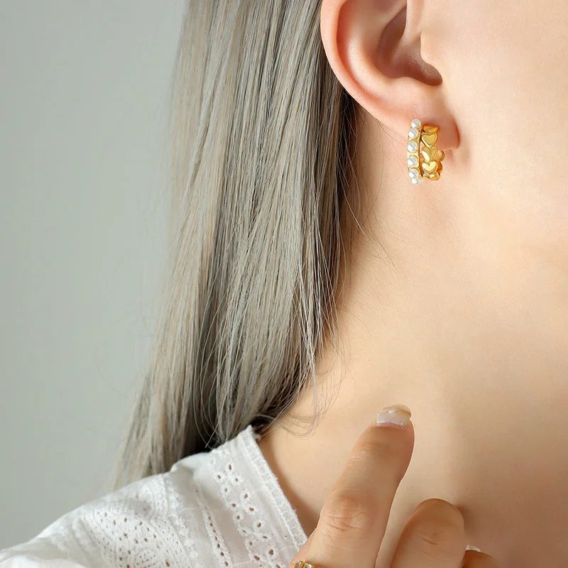 F670-Gold Earrings