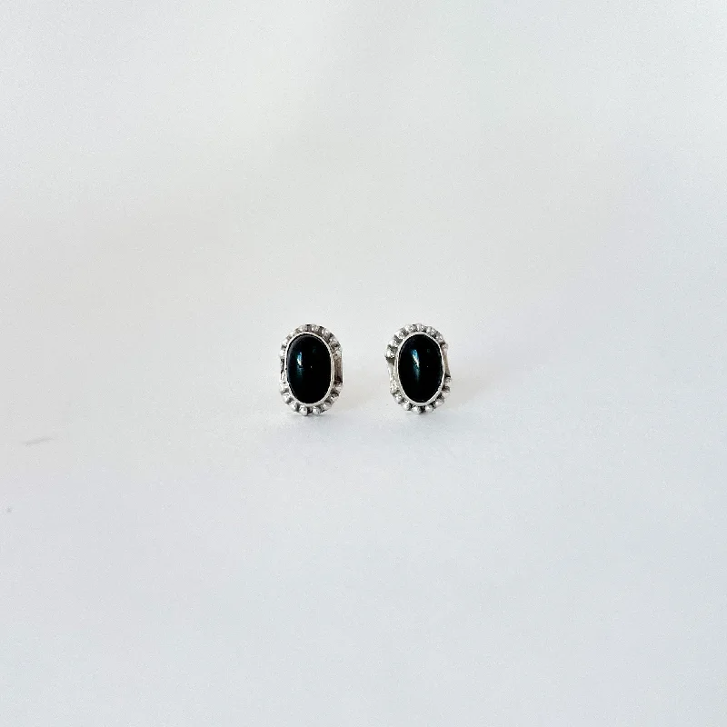 Small Gold Hoop Earrings-JESSI AGATE EARRINGS