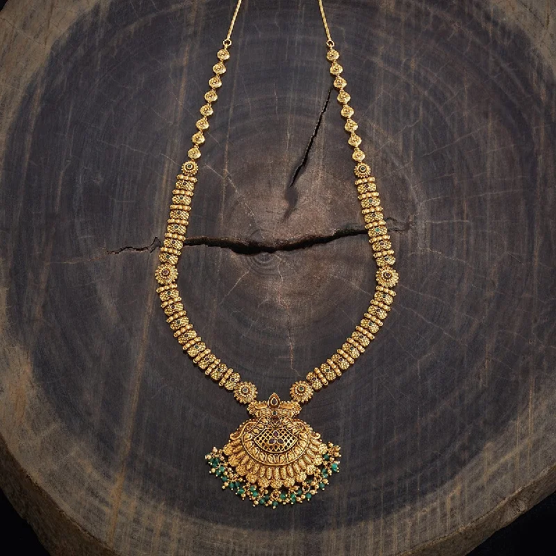 Handcrafted Gold Necklace-Antique Necklace 180004