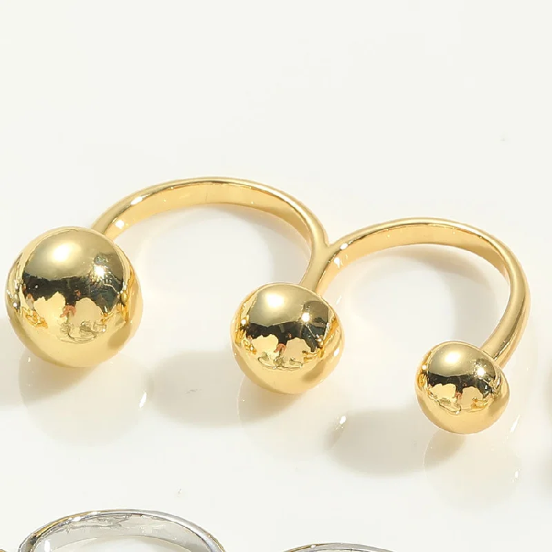 Metal Beads Ring