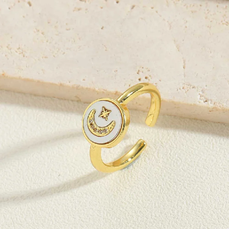 Crescent Moon Ring