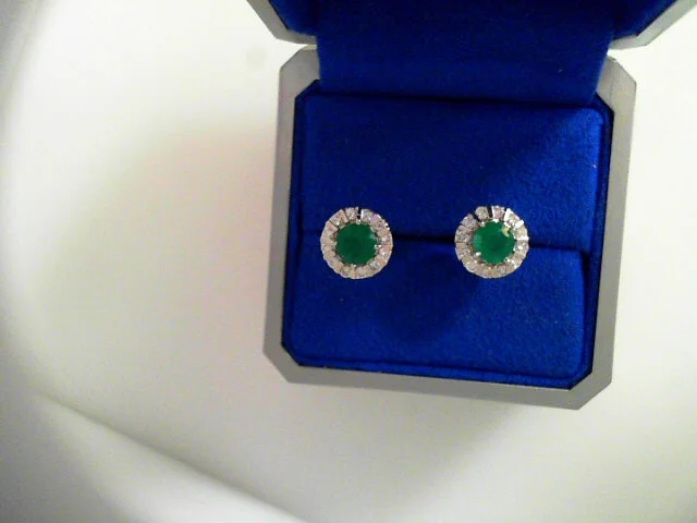 Birthstone Earrings for December-14k earrings, colored stones & diamond