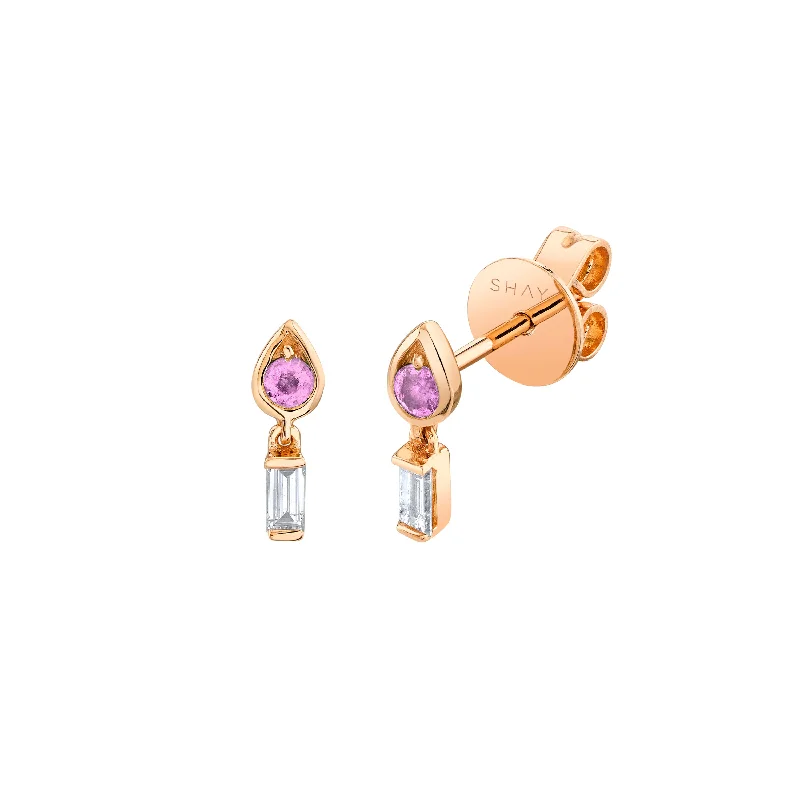 Rose Gold/Pink Sapphire