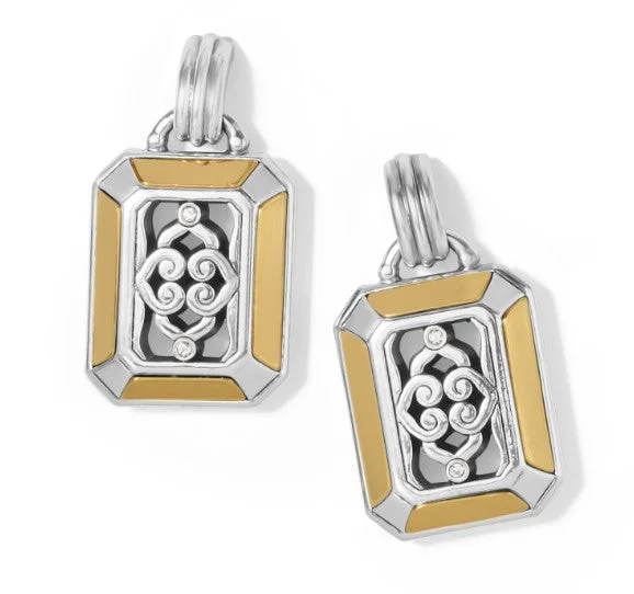 Cute Animal Earrings-Intrigue Regal Post Drop Earrings