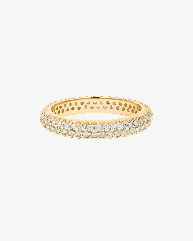 Elegant Wedding Ring-Vermeil Cleo Ring