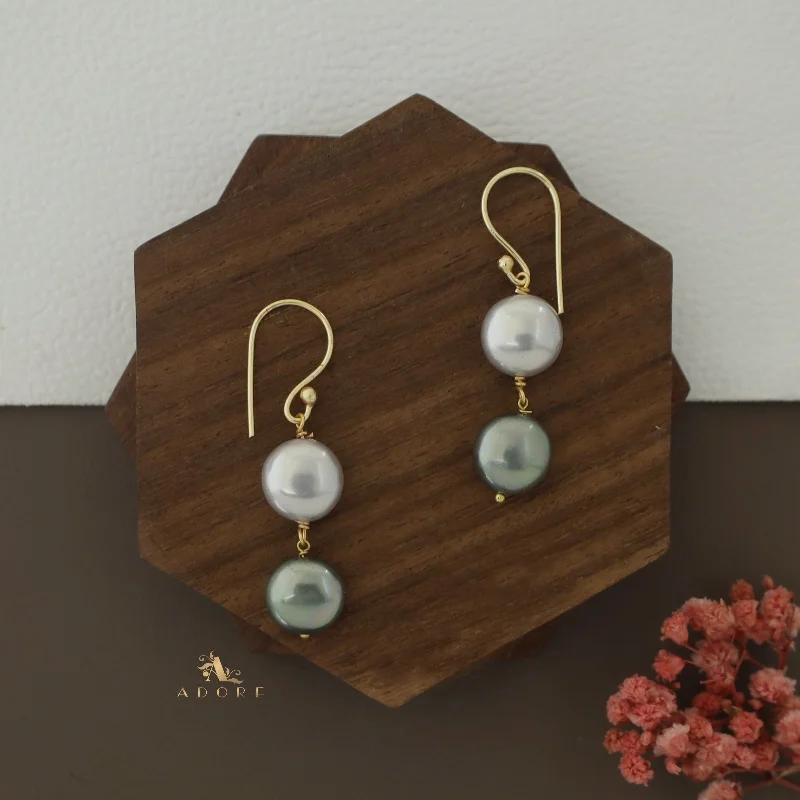 Elegant Pearl Stud Earrings-Premium Pearl Earrings