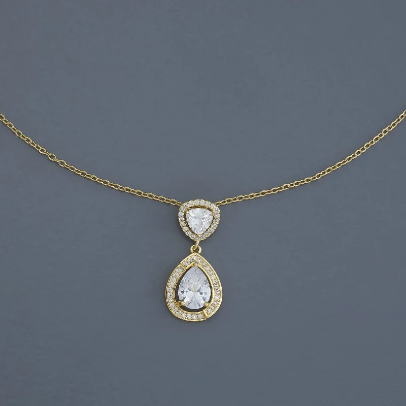 Wedding Necklace with Sapphire-Trendy Necklace 178691