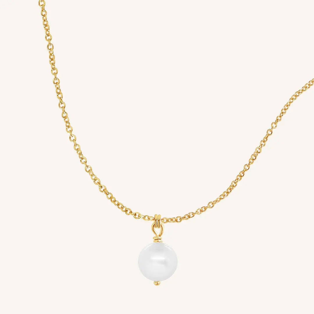 Classic Pearl Necklace-Ivory Pearl Necklace - Stone of Potential