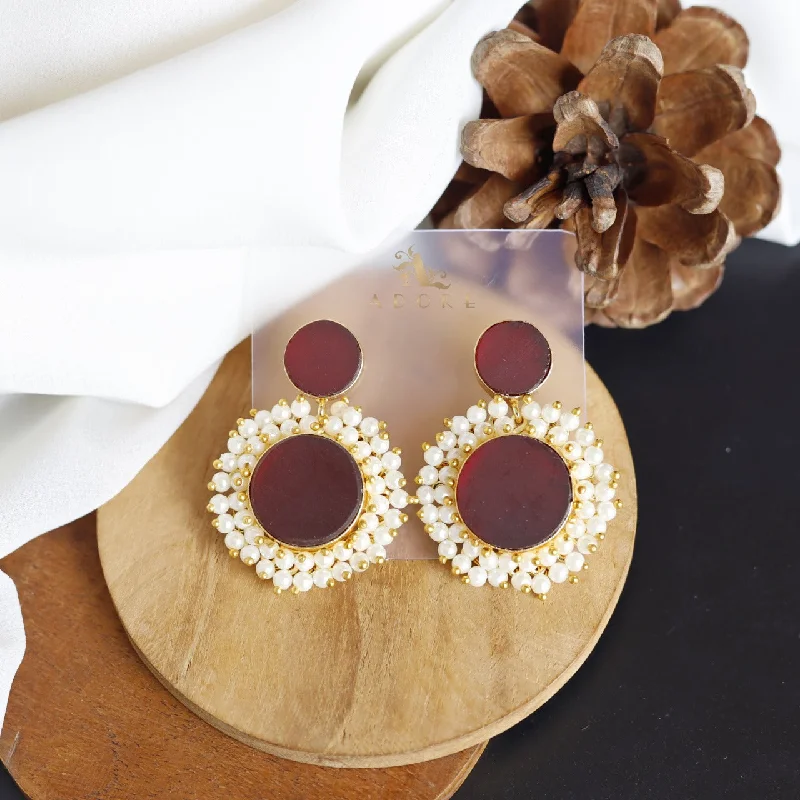 Stunning Crystal Earrings-Raw Stone Eva Earrings