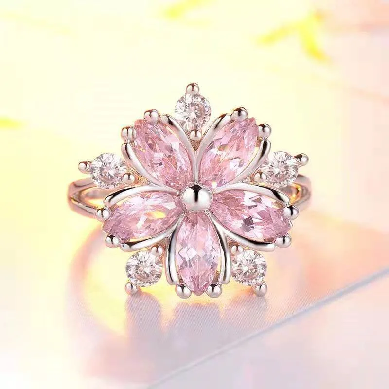 Ajz3039 Pink Ring