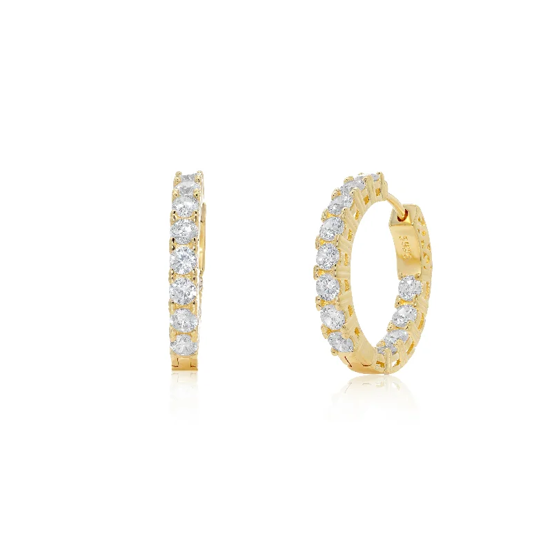 Elegant Stud Earrings-ROYAL HOOPS