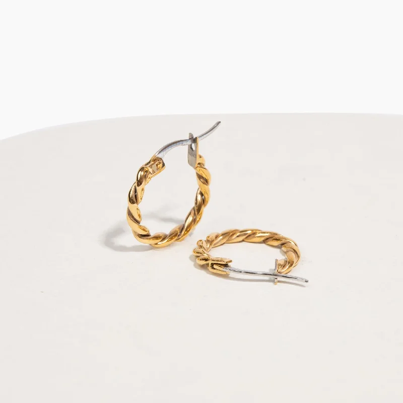 Classic Stud Earrings-Getaway Hoop Earrings